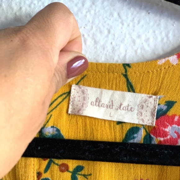 Altard state boho saffron blouse - Picture 3 of 6